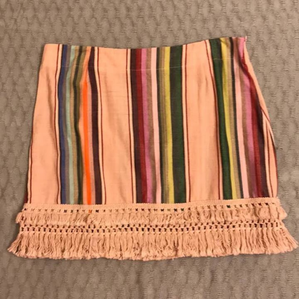 Ivy Jane tassel and striped skirt!